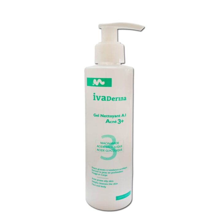 IVADERMA GEL NETTOYANT A.I ACNE
