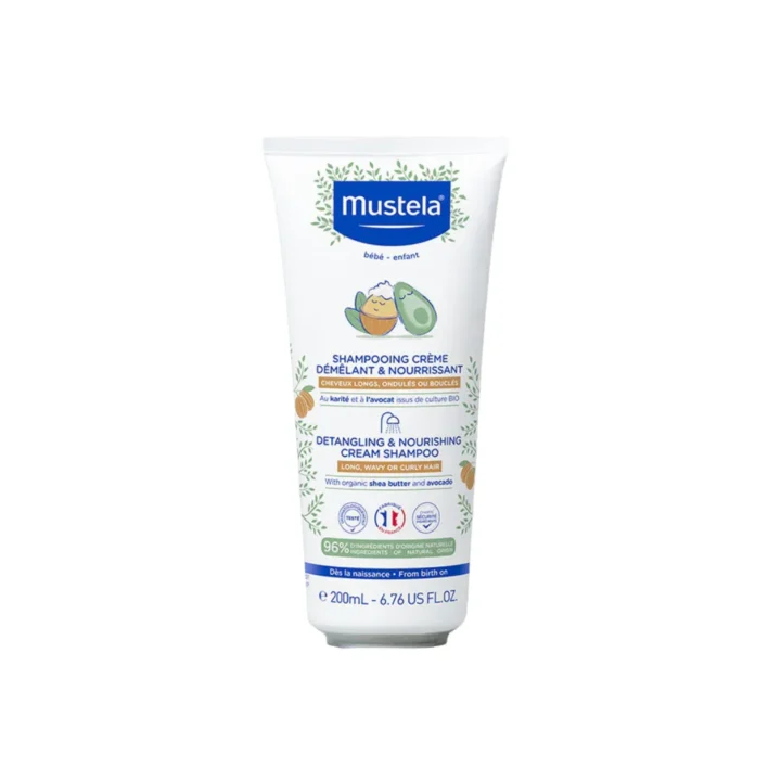 Mustela Shamp Creme Demelant Nourissant 200ml