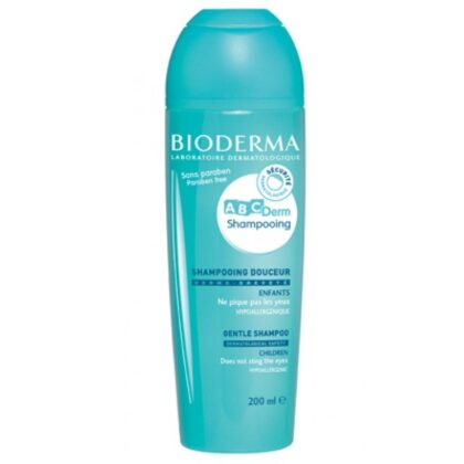 bioderma abcderm shampooing 200ml f1200 f1200