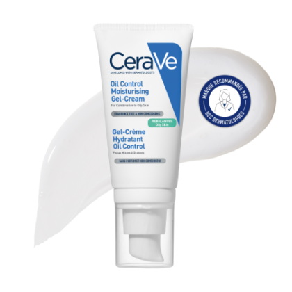 cerave gel creme hydratant oil control 52ml peaux mixtes a grasses