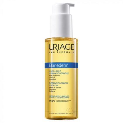 cica huile dermatologique 105ml bariderm vergetures et marques uriage