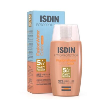 isdin fusion water color medium spf505