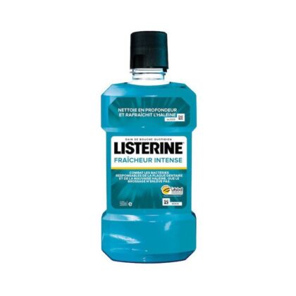 listerine fraicheur intense bain de bouche