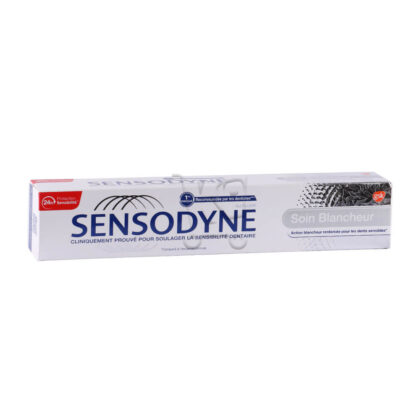 sensodyne dentifrice blancheur