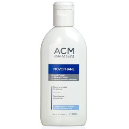 shampooing ultra nutritif 200ml novophane acm