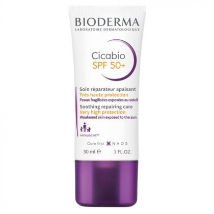 soin reparateur apaisant spf50 30ml cicabio bioderma 1