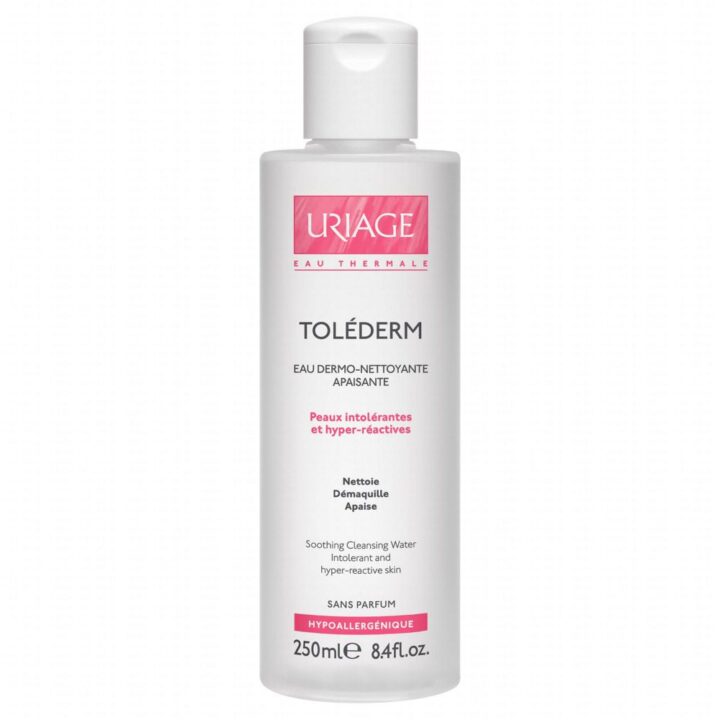 uriage tolederm eau dermo nettoyante apaisante 250ml